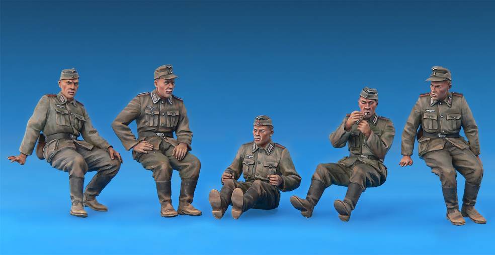 GERMAN ARTILLERY CREW RIDERS – Image 2