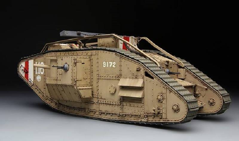 BRITISH HEAVY TANK Mk.V MALE (with full interior) – Image 3