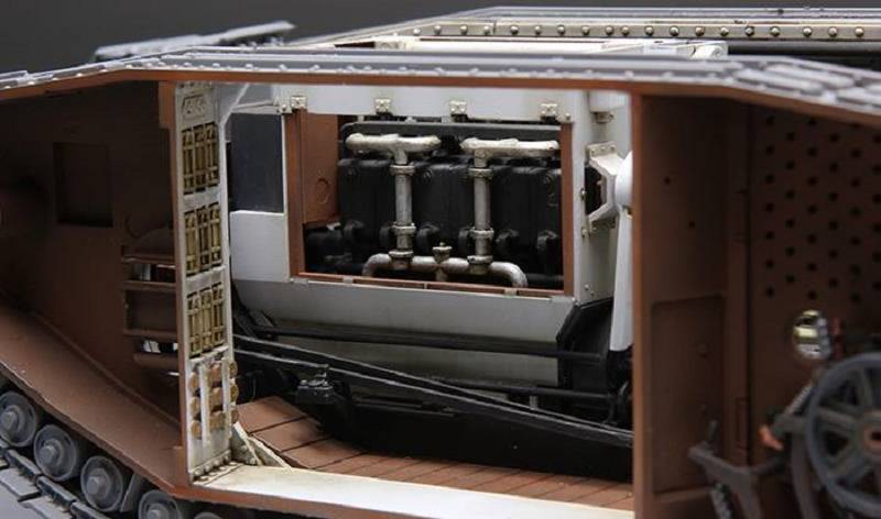 BRITISH HEAVY TANK Mk.V MALE (with full interior) – Image 4