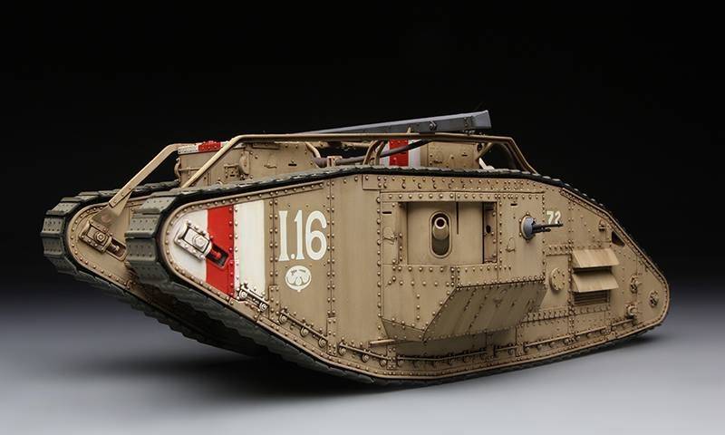 BRITISH HEAVY TANK Mk.V MALE (with full interior) – Image 6