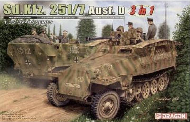 Sd.Kfz. 251/7 Ausf. D Pionierpanzerwagen 3 in 1