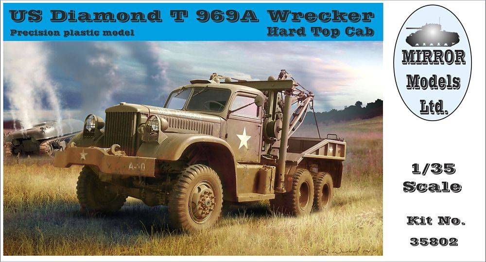 US Diamond T 969 Wrecker Hard Top