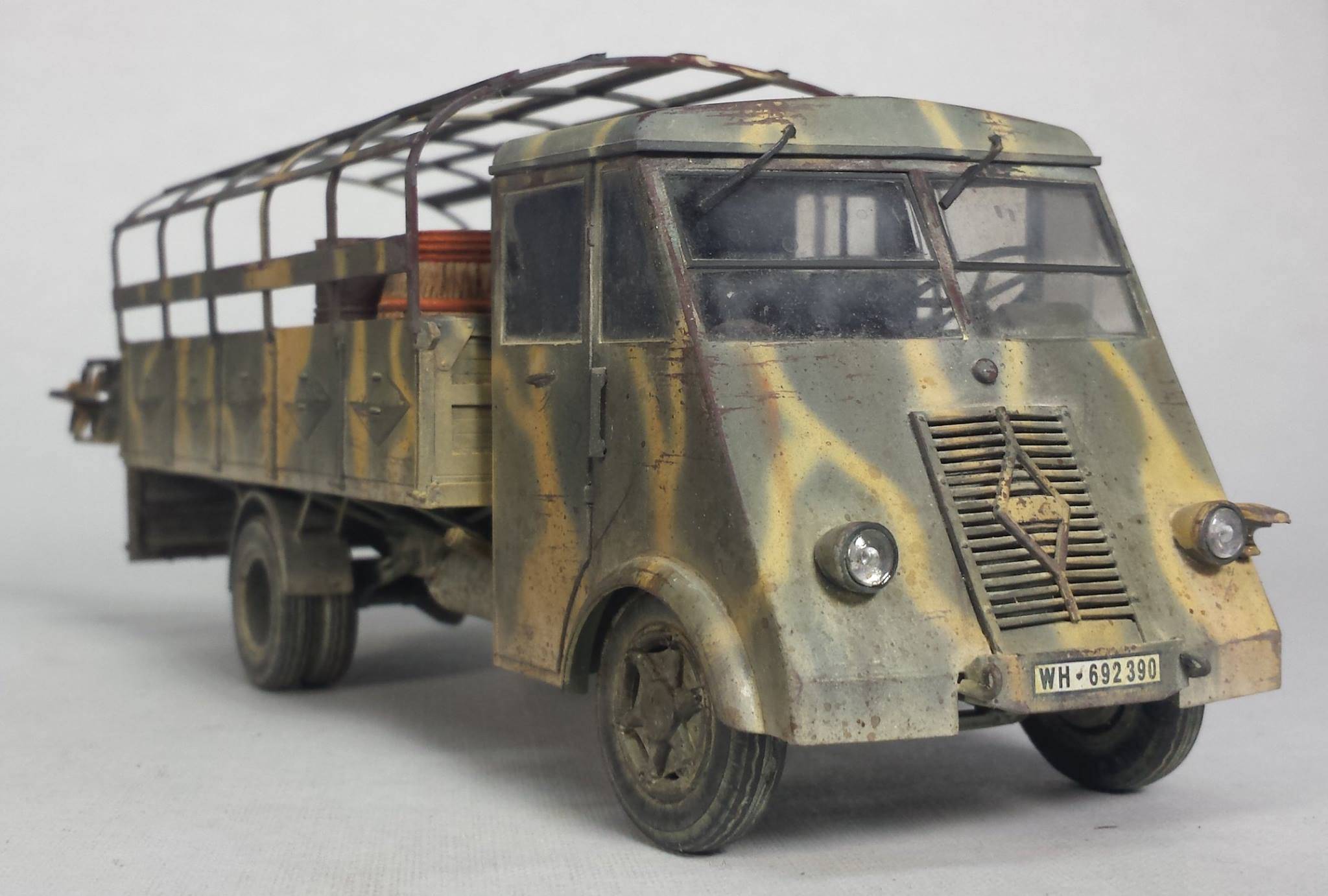 Lastkraftwagen 3,5 t AHN WWII German Army Truck – Image 5