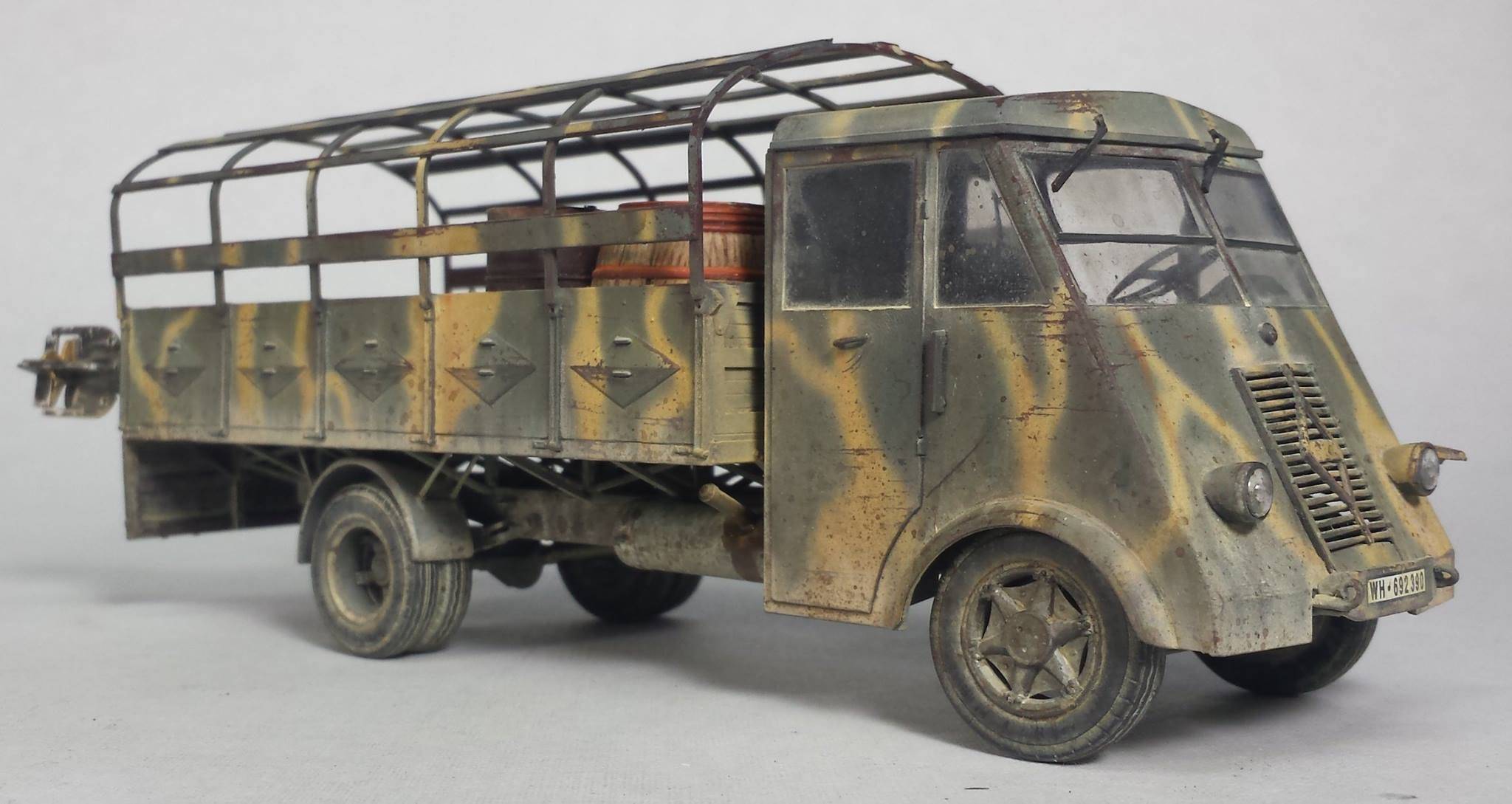 Lastkraftwagen 3,5 t AHN WWII German Army Truck – Image 10