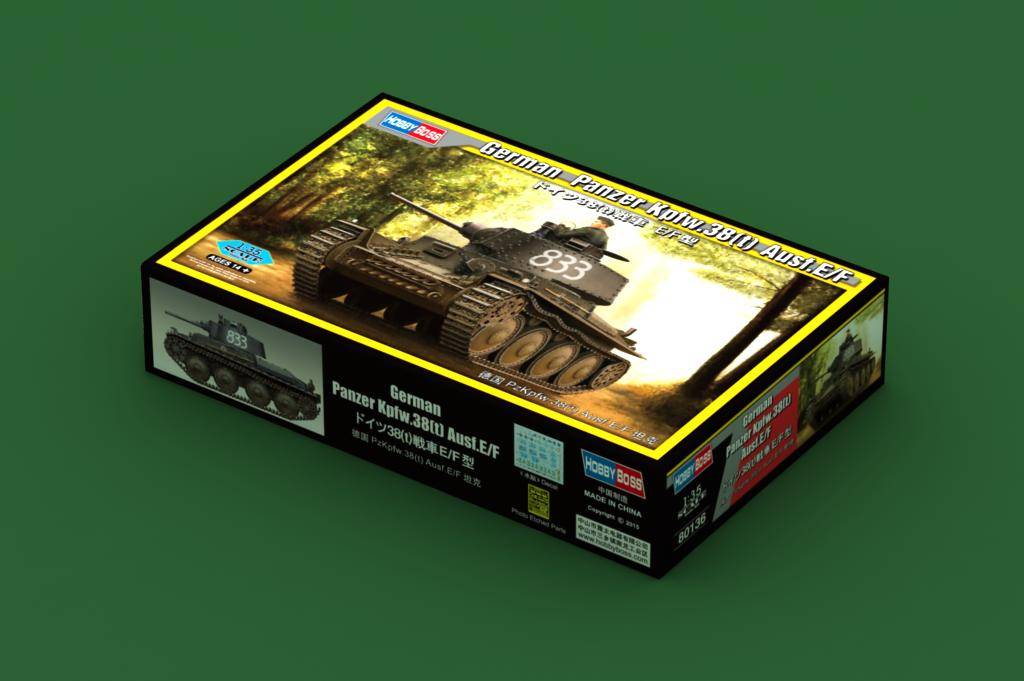 German Panzer Kpfw.38(t) Ausf.E/F
