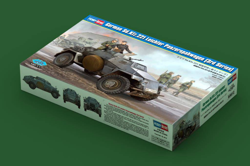 German Sd.Kfz.221 Leichter Panzerspahwagen (3rd Series)