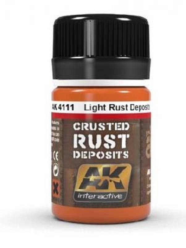 Light Rust Deposit.