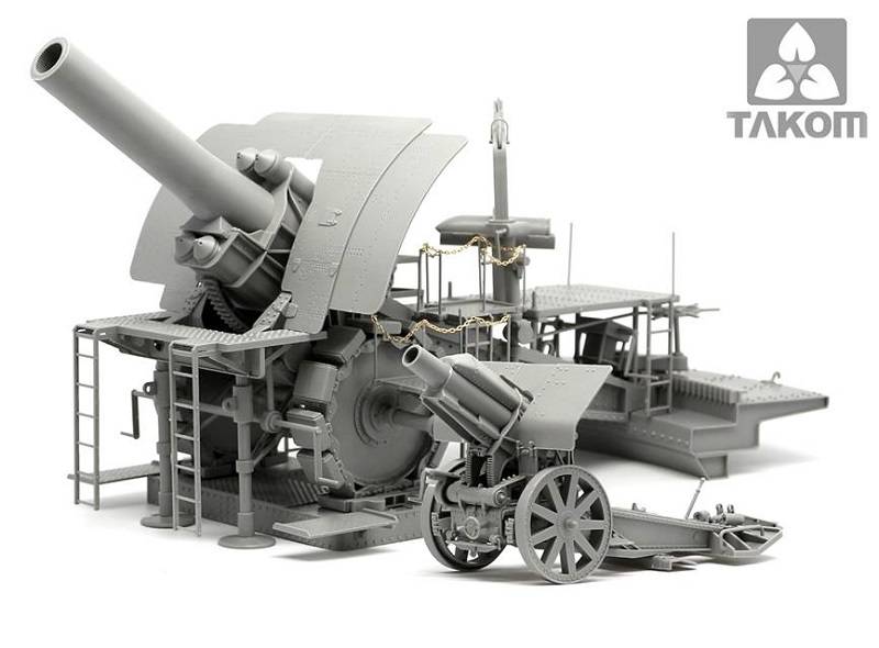 Empire allemand Krupp 420mm Big Bertha Bertha Siege Ho – Image 3