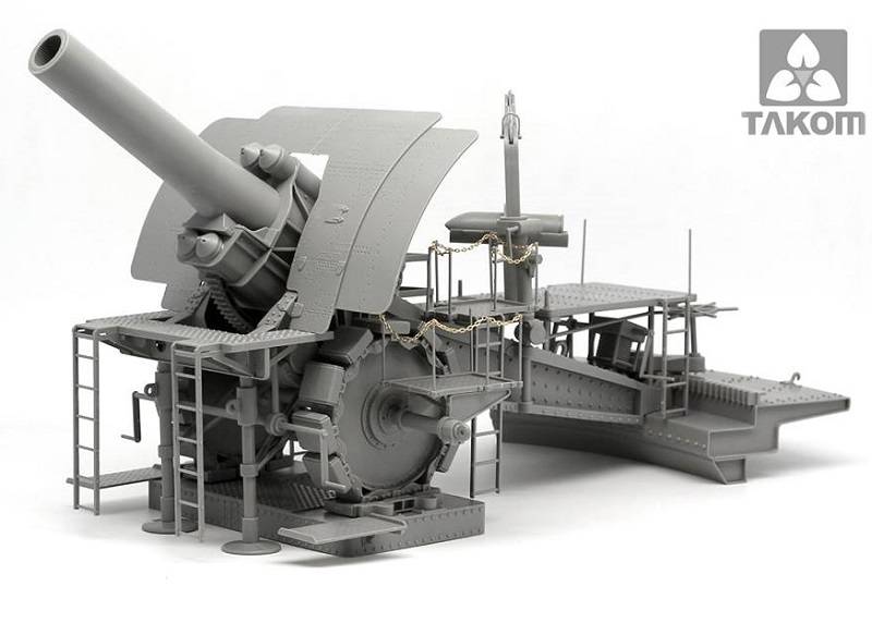 Empire allemand Krupp 420mm Big Bertha Bertha Siege Ho – Image 6