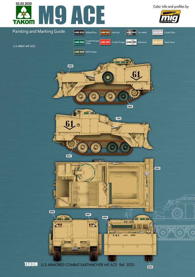 U.S Armored Combat Earthmover M9 ACE – Image 2