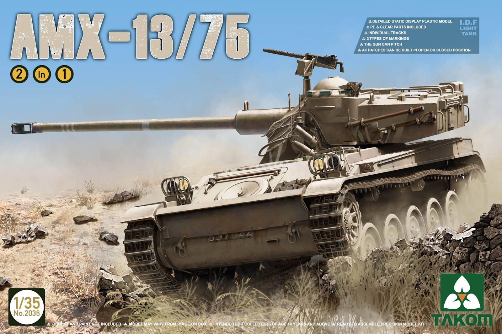 AMX-13/75 Char léger français