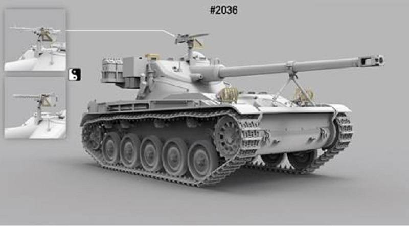 AMX-13/75 Char léger français – Image 2