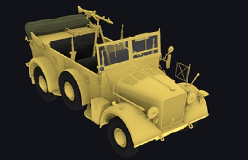 Mittlerer Einheits Personenkraftwagen (m.E.Pkw) Kfz 12 (Early Version) – Image 14