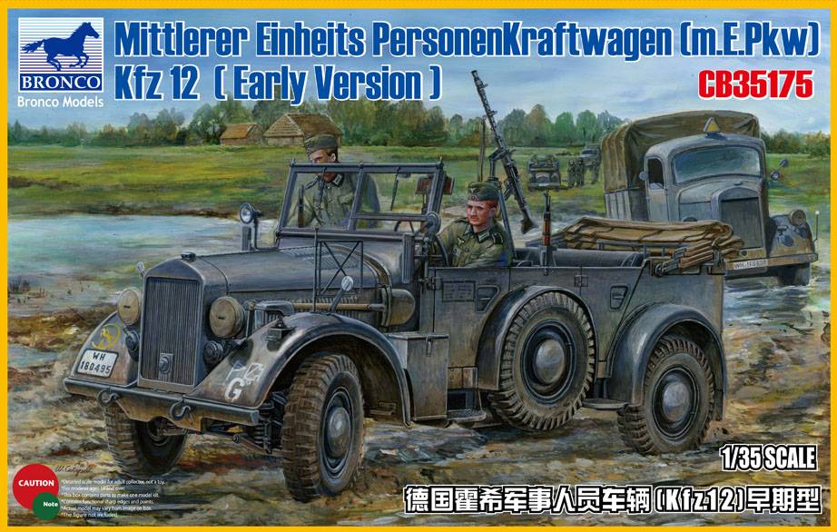Mittlerer Einheits Personenkraftwagen (m.E.Pkw) Kfz 12 (Early Version)