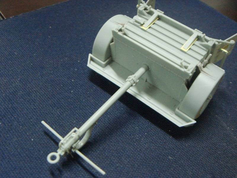 QF 25 Pdr Field Gun Mk. II/I with No. 27 Ammunition Limber (Trailer) – Image 10