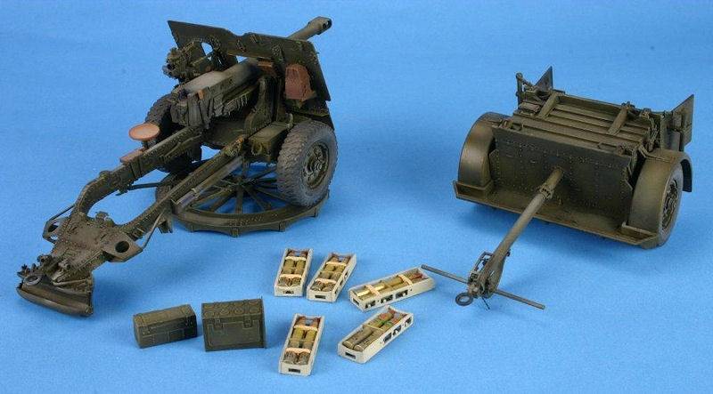 QF 25 Pdr Field Gun Mk. II/I with No. 27 Ammunition Limber (Trailer) – Image 3