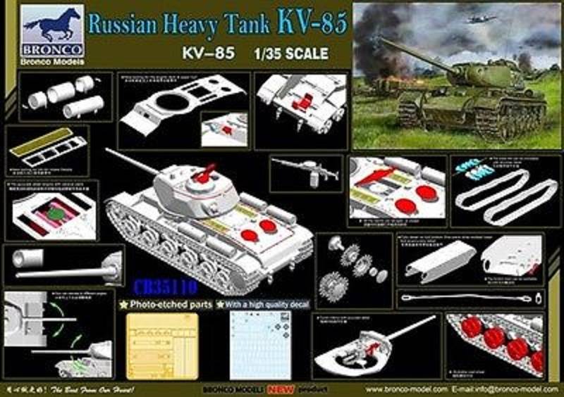 Russian Heavy Tank KV-85 – Image 8