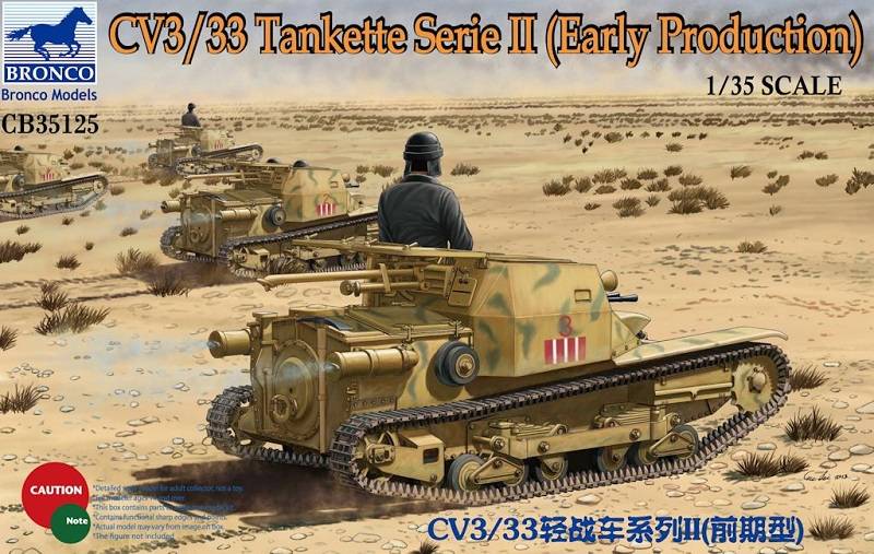 CV3/33 Tankette Serie II (early production)