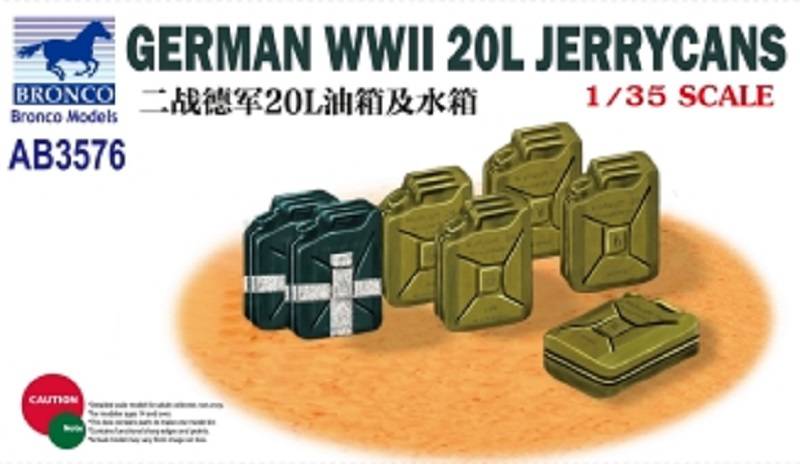 German WWII 20L Jerrycans
