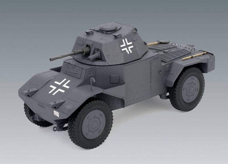 Panzerspähwagen P 204 (f) WWII German Armoured Vehicle – Image 2
