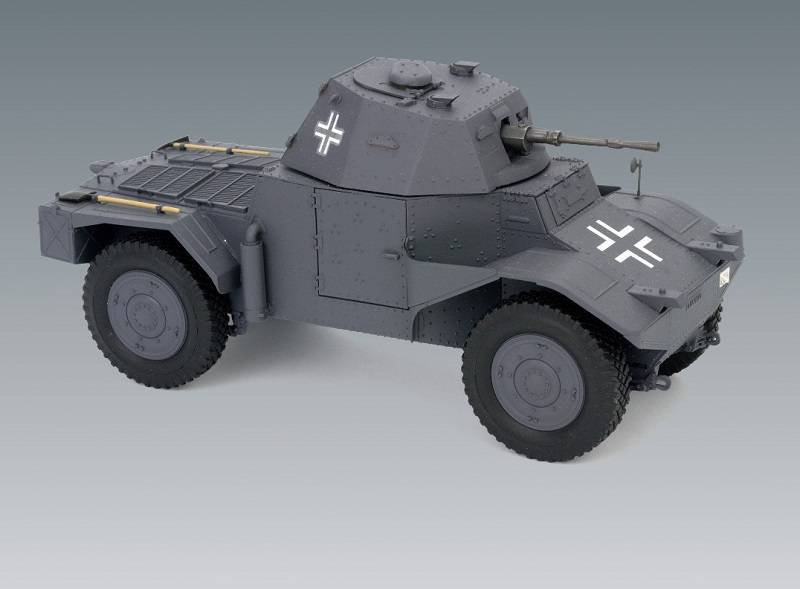 Panzerspähwagen P 204 (f) WWII German Armoured Vehicle – Image 3