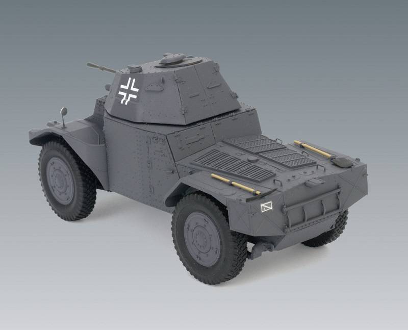 Panzerspähwagen P 204 (f) WWII German Armoured Vehicle – Image 4