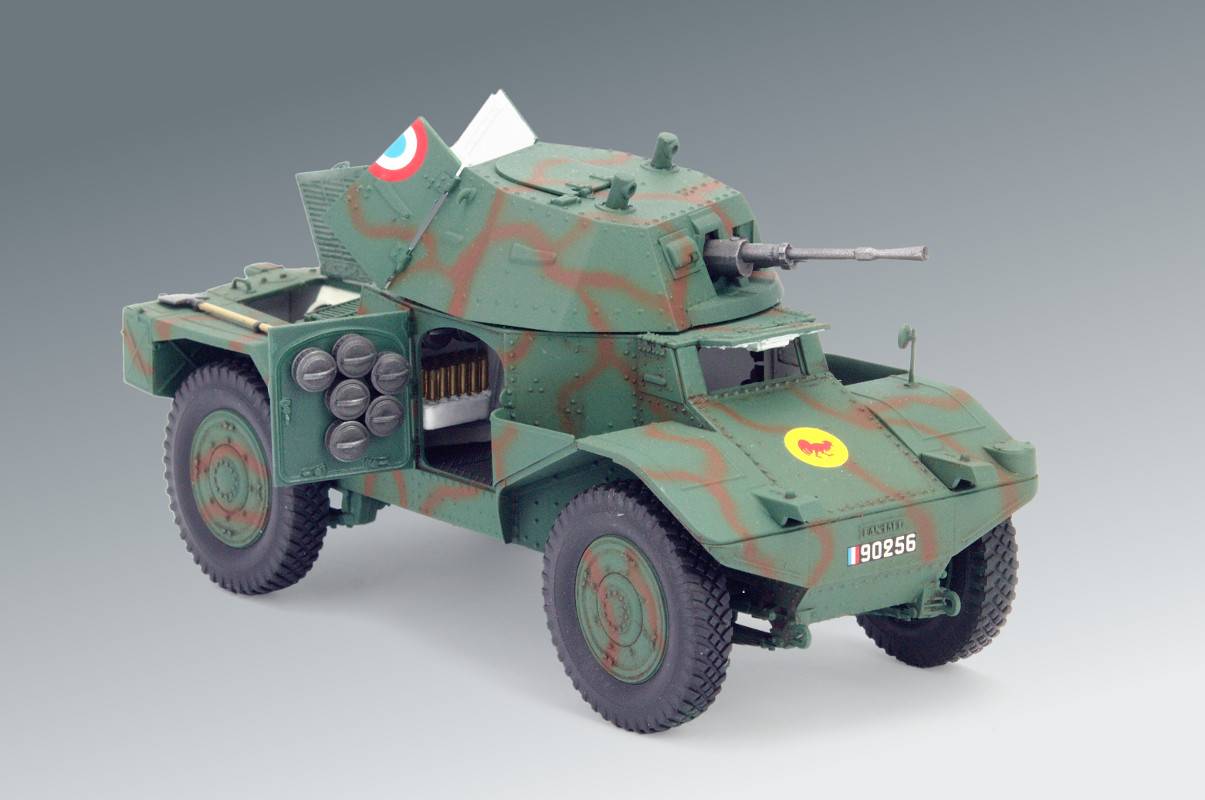 Panhard 178 AMD-35, WWII French Armoured Vehicle – Image 4
