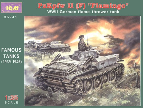 PzKpfw II Ausf F Flamingo Flame-thrower Tank