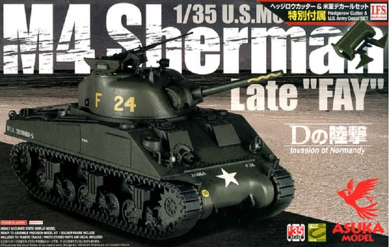 U.S. Medium Tank M4 Sherman Late FAY