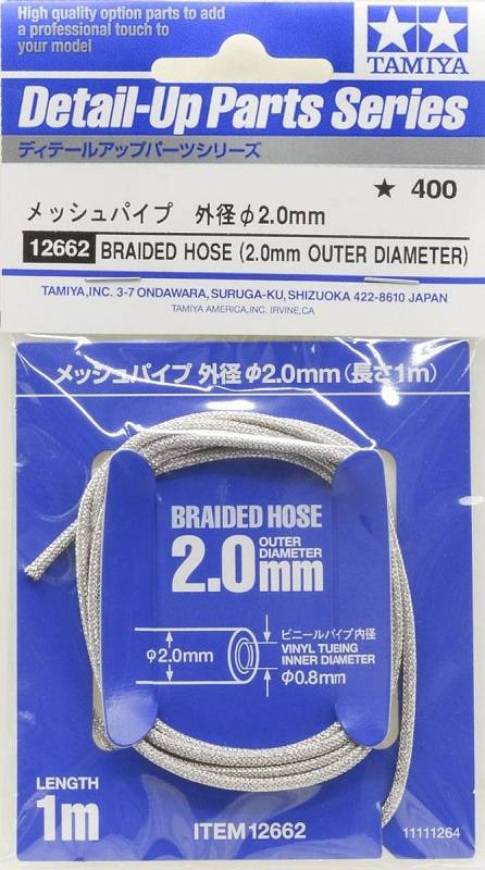 Braided Hose (2.0mm Outer Diameter)