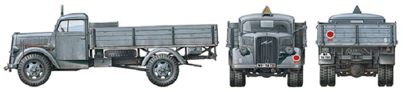 German 3ton 4x2 Cargo Truck – Image 5