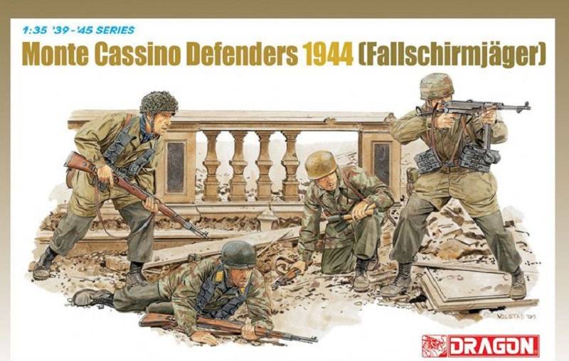 Monte Cassino Defenders 1944 - Fallschirmjäger