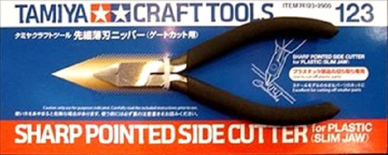 Sharp Pointed Side Cutter for Plastic (Slim Jaw)