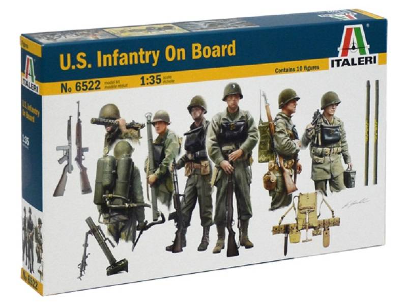 U.S. INFANTRY ON BOARD