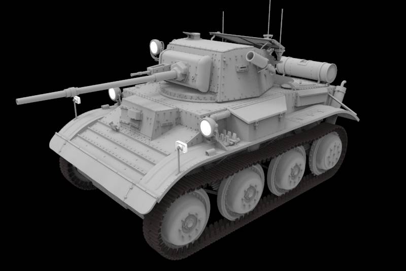 A17 Vickers Tetrarch Mk.I / MkICS Light Tank – Image 3