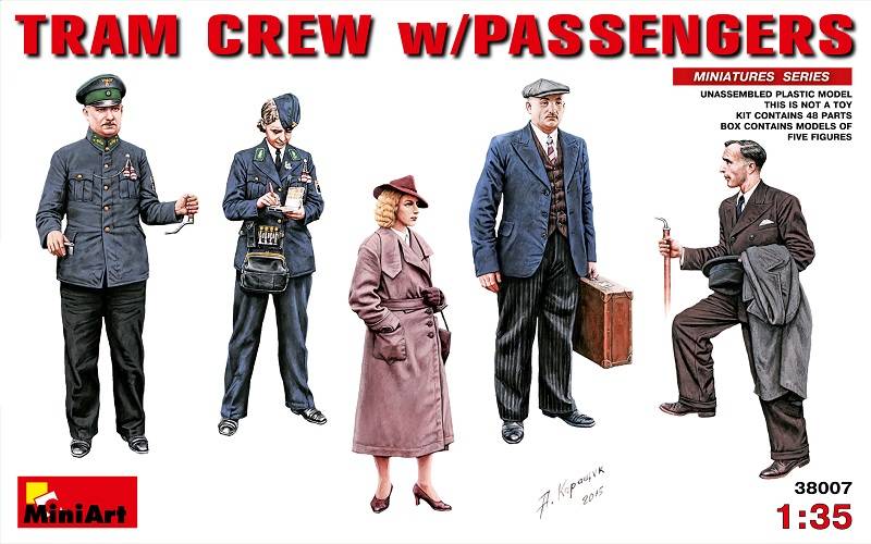 TRAM CREW w/PASSENGERS