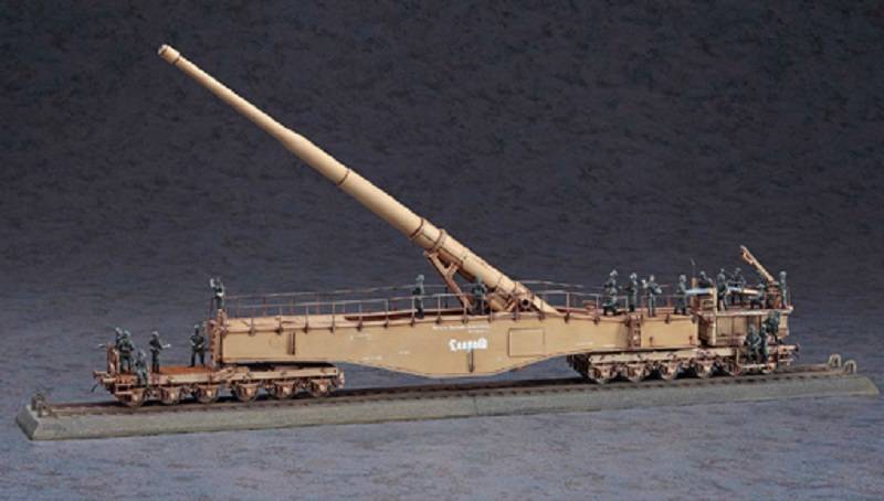 German Railway Gun K5(E) Leopold w/Figure – Image 3