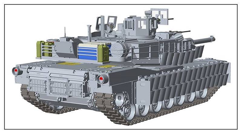 U.S. Main Battle Tank M1A2 SEP Abrams TUSK I / TUSK II / M1A1 TUSK 3 in 1 – Image 3