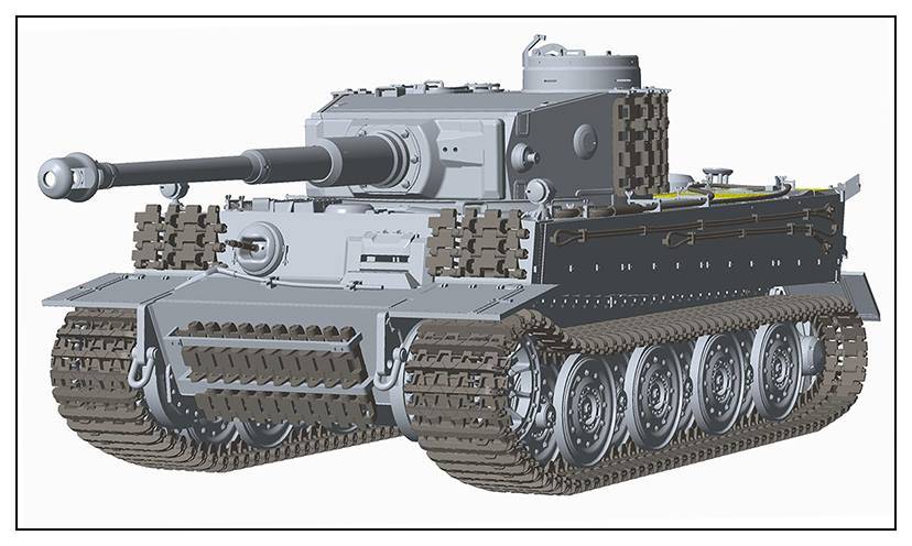 Tiger I Gruppe Fehrmann April 1945 Northern Germany – Image 2