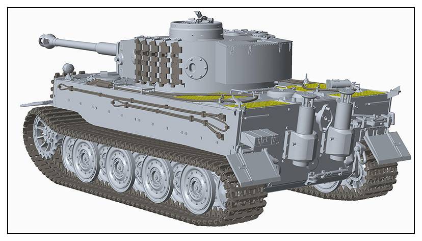 Tiger I Gruppe Fehrmann April 1945 Northern Germany – Image 3