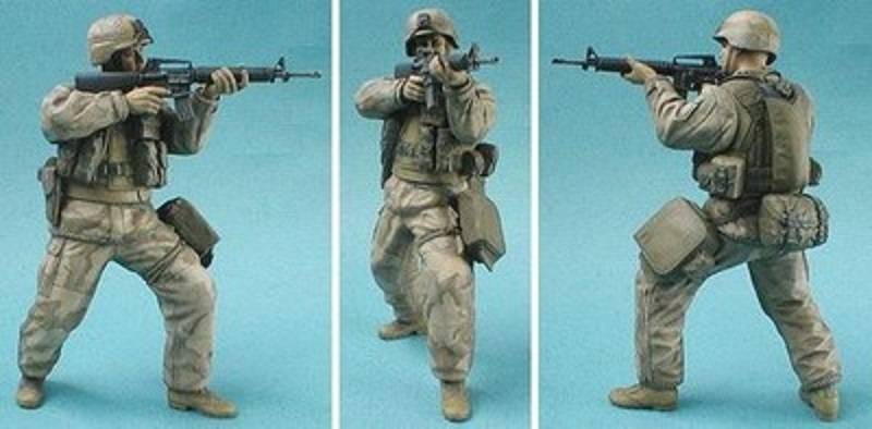 Modern U.S. Army Infantryman (Desert Uniform) – Image 2