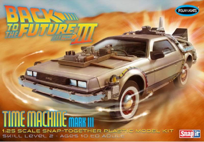 De Lorean Back to the Future III Time Machine