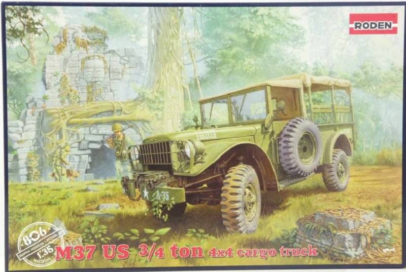 M37 US ¾ 4x4 cargo truck