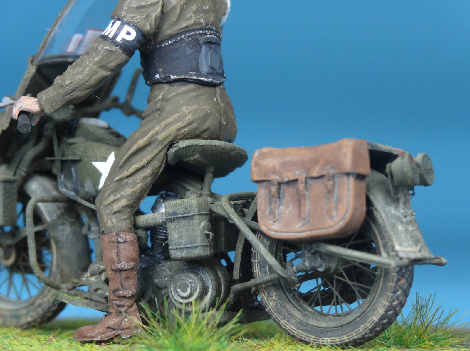 U.S. MILITARY POLICEMAN w/MOTORCYCLE – Image 15