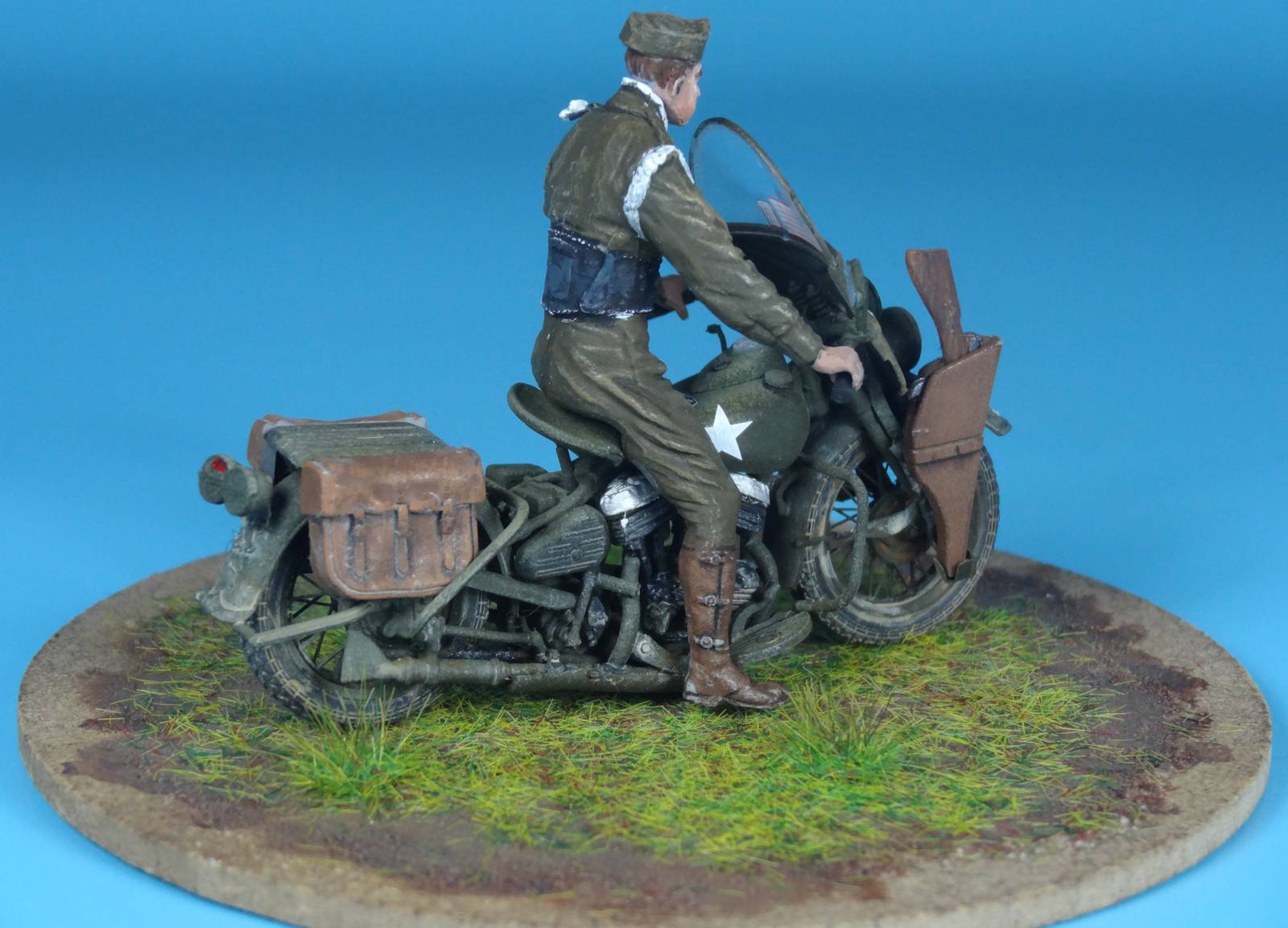 U.S. MILITARY POLICEMAN w/MOTORCYCLE – Image 20