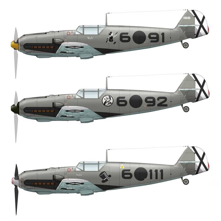 Bf 109 E-1/E-3 Over Spain – Image 3