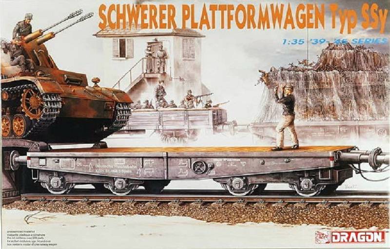 Schwerer Plattformwagen Typ Ssy