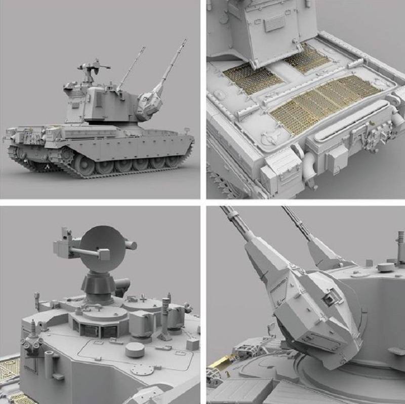 British Air-defense Weapon System Chieftain Marksman SPAAG – Image 2