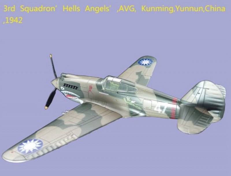 P-40C Tomahawk Flying Tiger – Image 4
