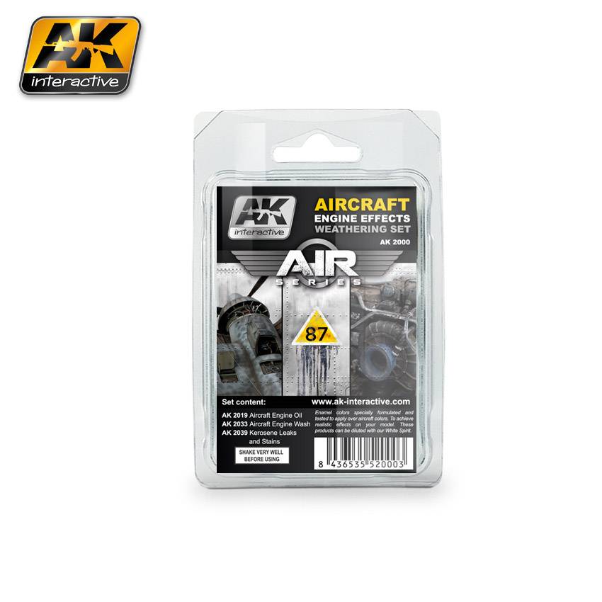 Aircraft Engine Effects Weathering Set (Air Series)